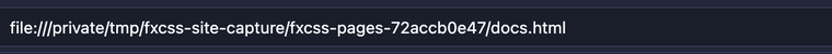 Address bar text field