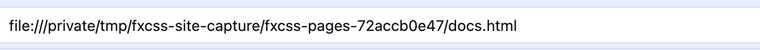 Address bar text field